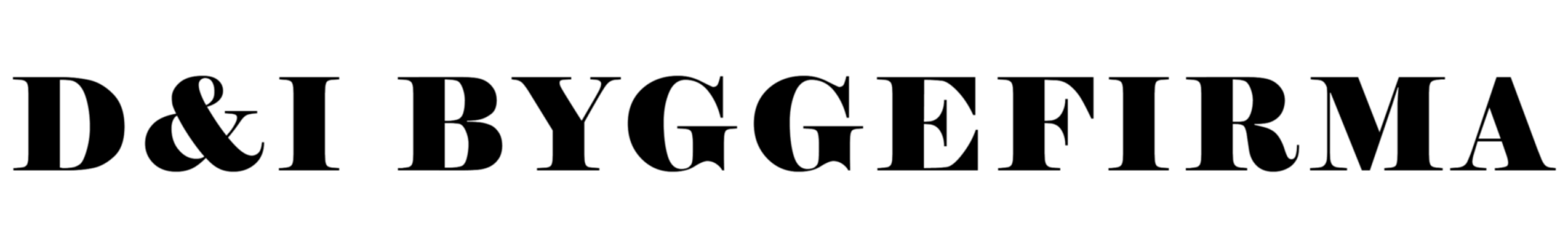 D&I BYGGEFIRMA